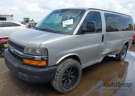 2005 Chevrolet Express из США, поврежденный, VIN 1GAHG35U751266220